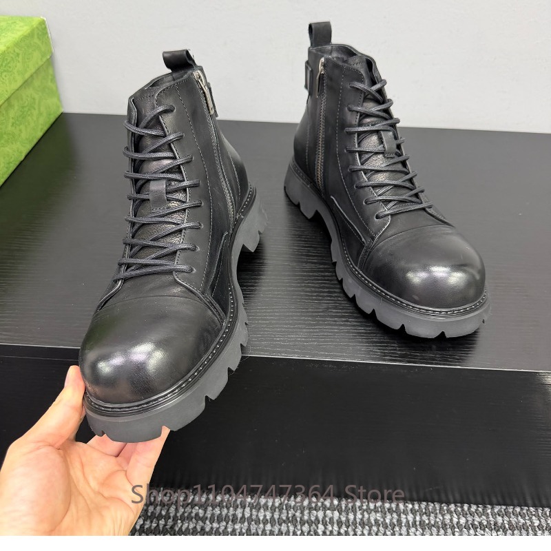 Leatherwork Designs - Designer Genuine Leather Combat Outdoor Motorcycle