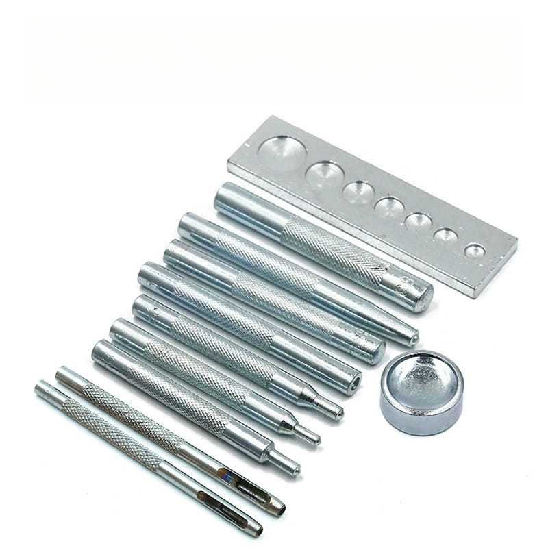 11Pcs Snap Rivet Fastener Butt - Rivet Setter Tool 评论和价格