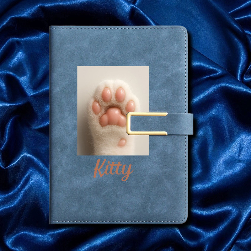 Faux Leather Notebook with Cus - Leather Work Diary Covers 评论和价格