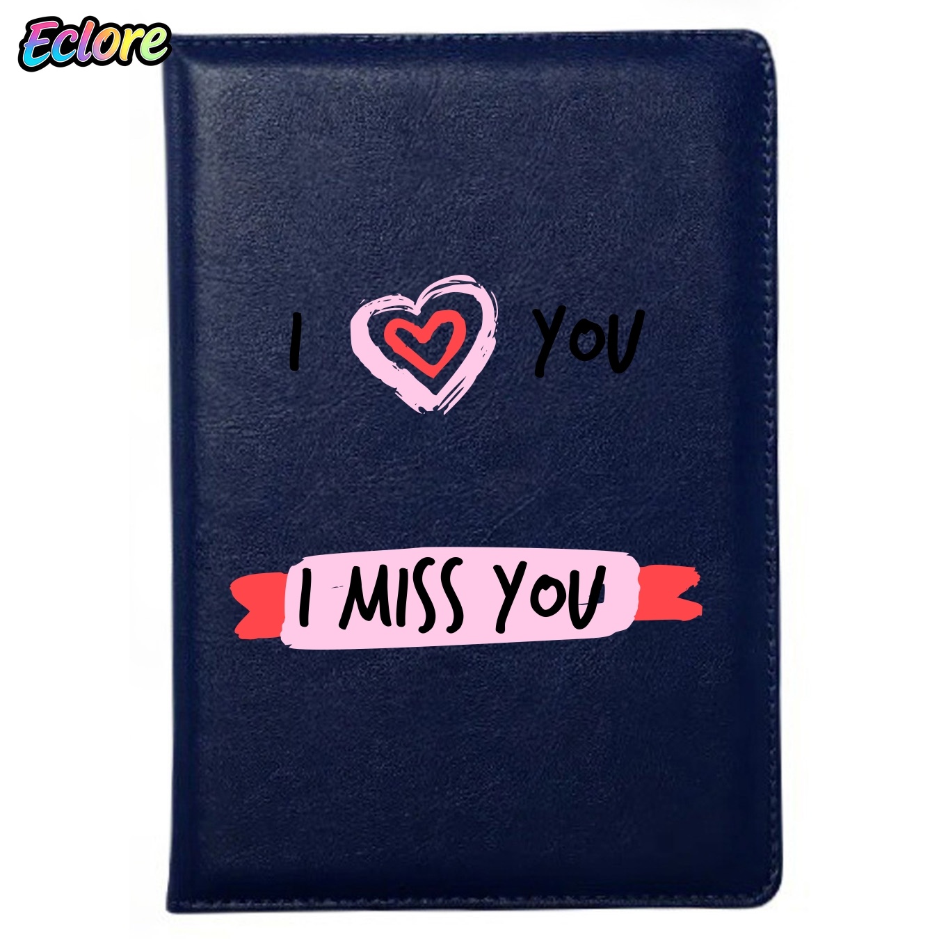 Hand Drawn Heart Retro Leather - Leather Work Diary Covers 评论和价格