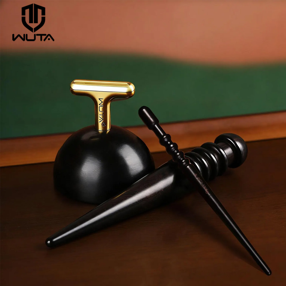 WUTA 1PC Pro Leather Edge Burn - Bone Folder Tool 评论和价格