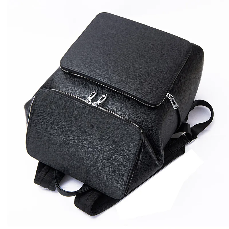 Genuine Leather Men Backpack 1 - Leather Work Rucksack Mens 评论和价格