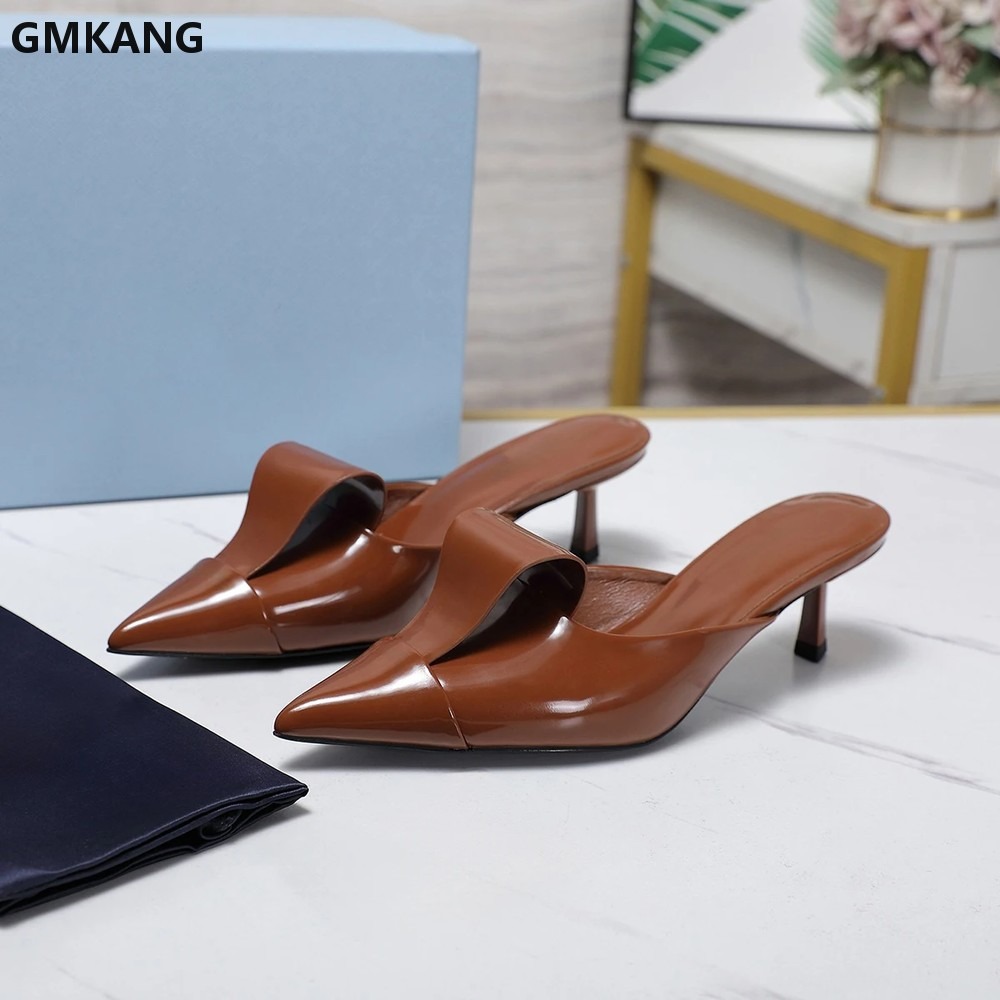 Pointed Toe Mid Heel Mary Jane - Leatherwork Designs 评论和价格